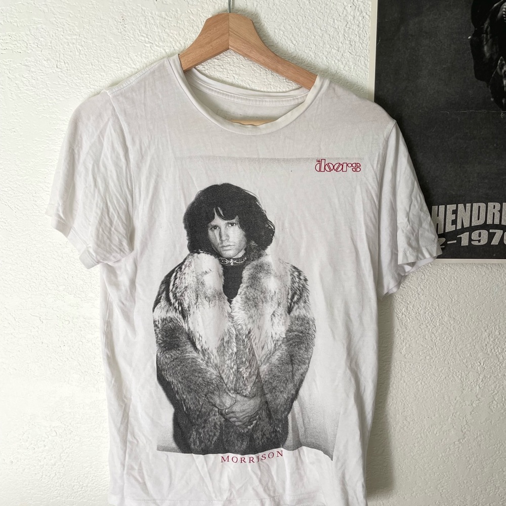 JIM MORRISON FUR COAT TEE